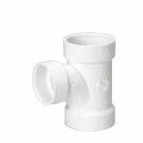P401 3" X 3" X 2" PVC DWV Hub Sanitary Ty