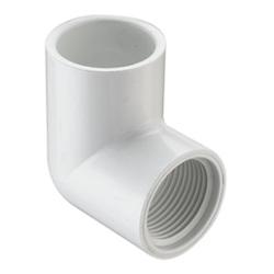 407-007 3/4" PVC Schedule 40 Socket X Female 90 Elbow
