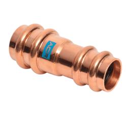 RP01050 Mueller Streamline DuoSeal 1-1/8" X 3/4" O.D. Copper Press Refrigeration Coupling