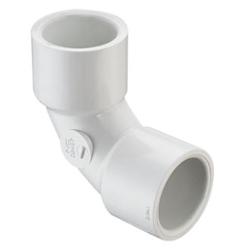 406-005S 1/2" PVC Schedule 40 Socket X Socket Long Sweep 90 Elbow