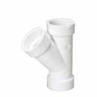 P600 6" PVC DWV Hub Wye