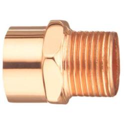 3/4" X 1/2" FTGXM Copper St Male Adapter