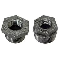 3/4" X 3/8" Domestic Black Cast Iron Hex Bushing