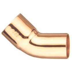 3/4" FTGXC Copper St 45 Elbow (7/8" OD)