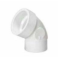 P320 3" PVC DWV Street 60 Elbow (1/6)