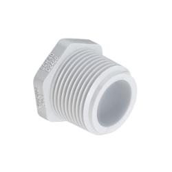 450-005 1/2" PVC Schedule 40 Male Plug