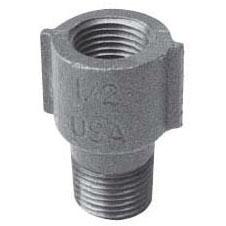 1-1/4" Domestic Black Malleable Iron Extension