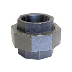 1-1/4" Domestic Black Malleable Iron 150# Br Union