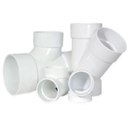 D408SS 8" PVC Street 45 ELBOW (1/8)