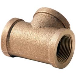 1/2" Lead-Free Brass Screwed Tee