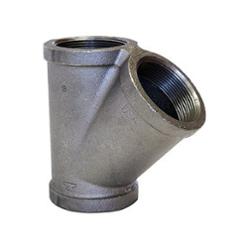 1-1/4" Domestic Black Malleable Iron Wye