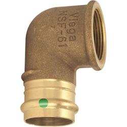 79550 Viega Copper ProPress 1" Press X Female 90 Elbow