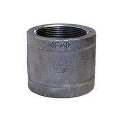 1-1/4" Domestic Black Malleable Iron Coupling