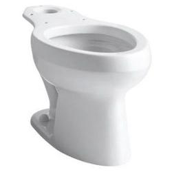 4303 WHI Wellworth Press Lite Elg Toilet Bowl