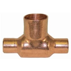 1" X 1" X 1-1/4" CXCXC Copper Tee