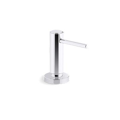 P25215-00-ULB Kallista One Soap/Lotion Dispenser Unlacquered Brass ...