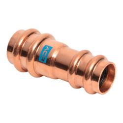RP01049 Mueller Streamline DuoSeal 1-1/8" X 7/8" O.D. Copper Press Refrigeration Coupling