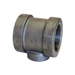 3/4" X 3/4" X 1" Domestic Black Cast Iron Tee