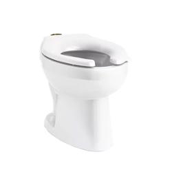 WHI Wellcomme Flushometer Elog Bowl