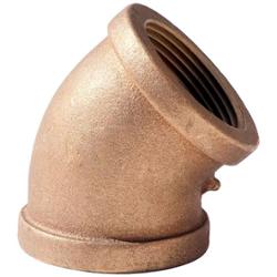 1/2" Lead-Free Brass Screwed 45 Elbow