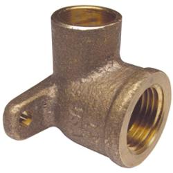 1/2" CXF Drop Ear Copper 90 Elbow