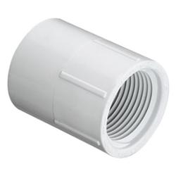 435-005 1/2" PVC Schedule 40 Socket X Female Adapter