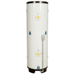 45AC-BT80-H SpacePak Solstice 80 Gallon Stainless Steel Hydronic Buffer Tank with Dual 3kW Elements