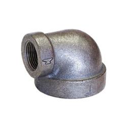 1" X 3/4" Domestic Black Cast Iron 90 Elbow