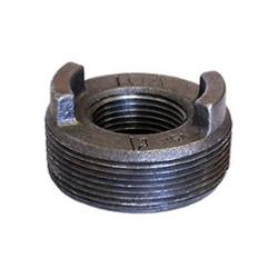1" X 3/4" Domestic Black Cast Iron Flush Bushing