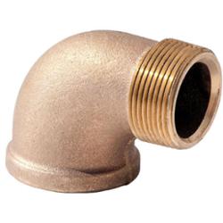 1/2" Lead-Free Brass Screwed 90 Street Elbow