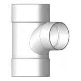D158 8" PVC Hub Sanitary TY