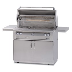 Alfresco 42-in. SearZone Gas Grill w/Rotisserie on Cart ALX2-42SZC