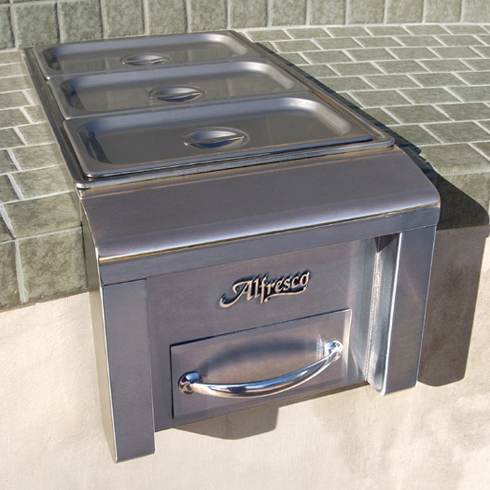 Alfresco 14" Builtin Food Warmer, AXEFW