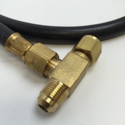 BBQ Liquid Propane T-Hose 3/8" for 2nd Component Universal 