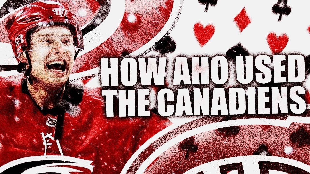 How Sebastian Aho USED THE MONTREAL CANADIENS (Carolina Hurricanes