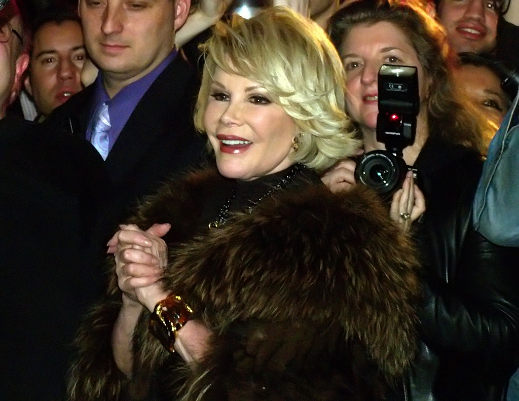 Joan Rivers in 2010. She died in early September.