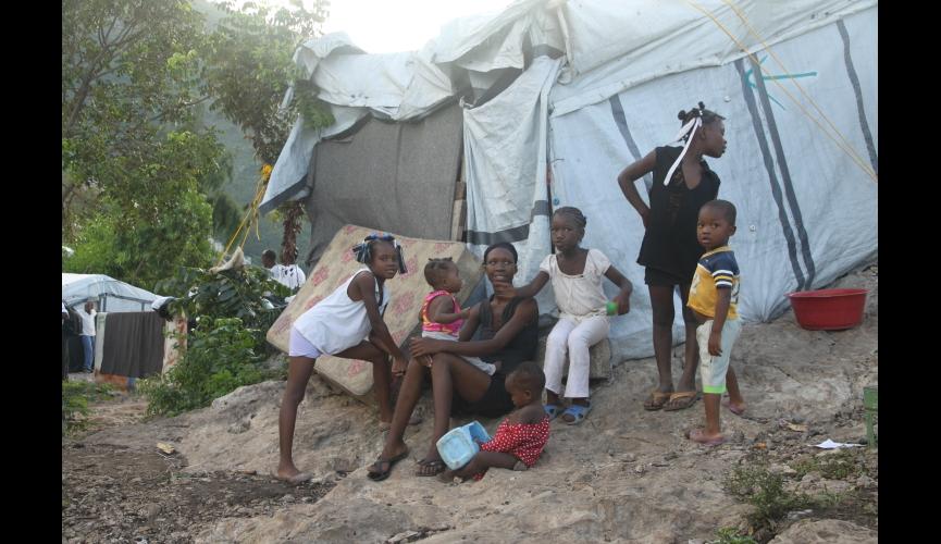 Haitian family