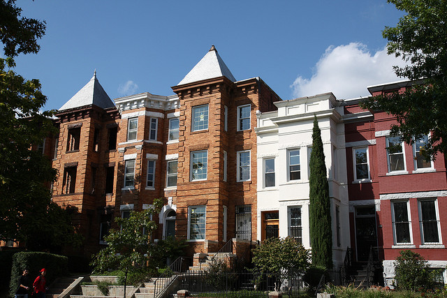 Apartments on Kenyon Street NW in Washington, D.C.