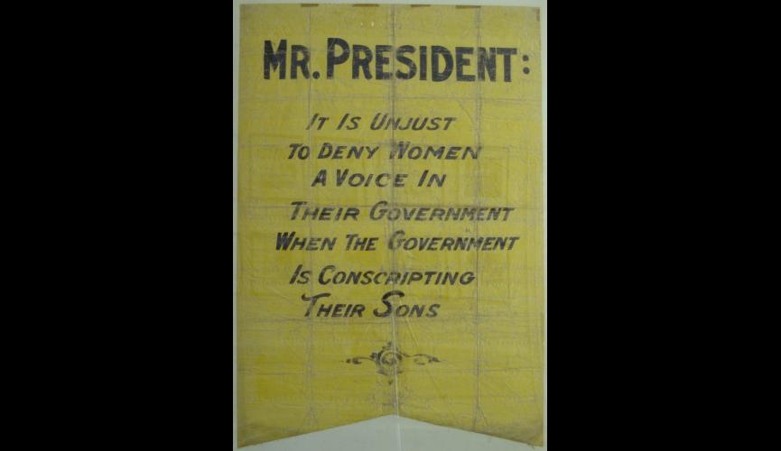 Conscription Banner 1917