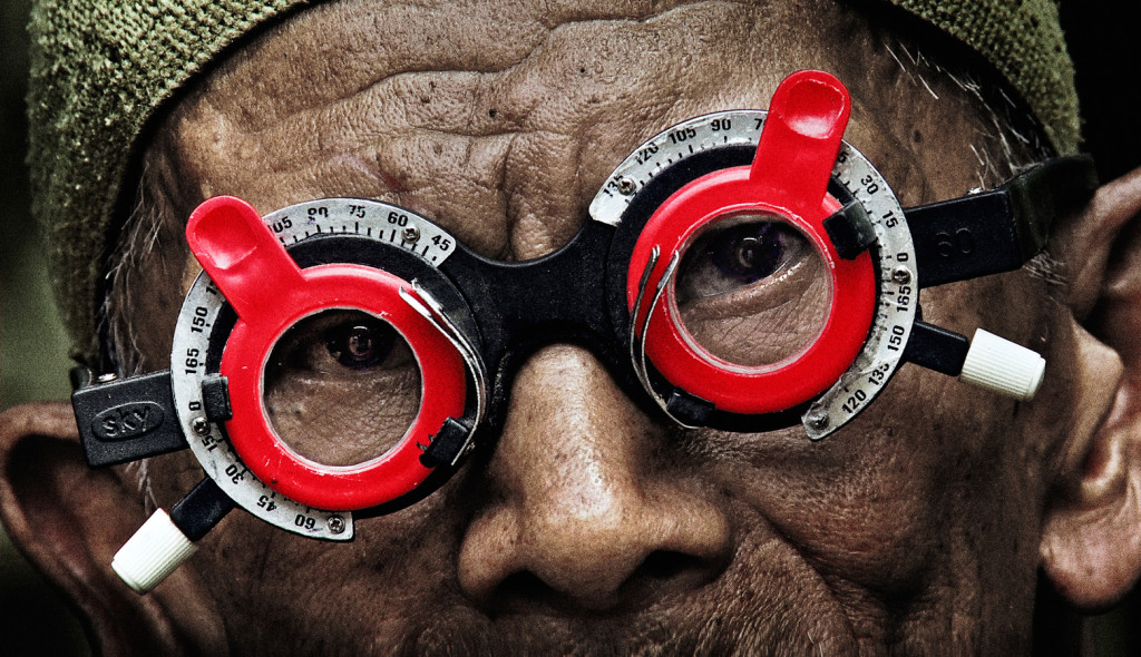 A still from Joshua Oppenheimer's new film "The Look Of Silence."