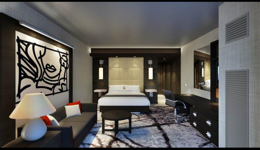 Hotel interior rendering 2