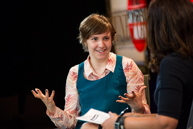 "Girls" creator, director, writer and actress Lena Dunham.