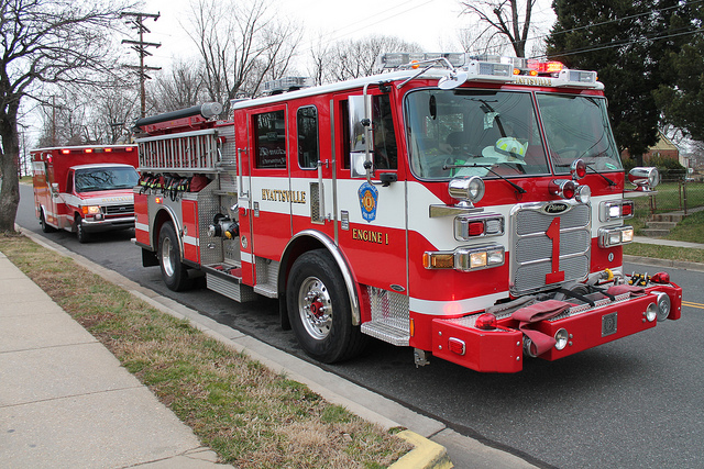 Emergency services in West Hyattsville, Md.