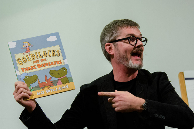 Author and illustrator Mo Willems