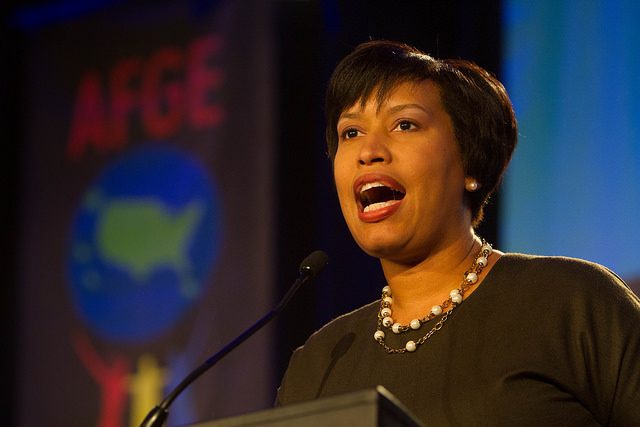 Mayor Muriel Bowser in 2015.