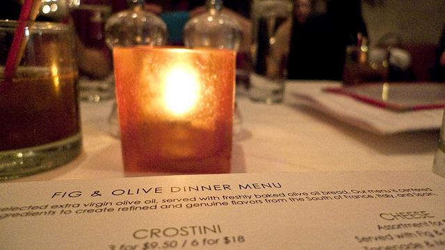 Fig & Olive restaurant in New York City.