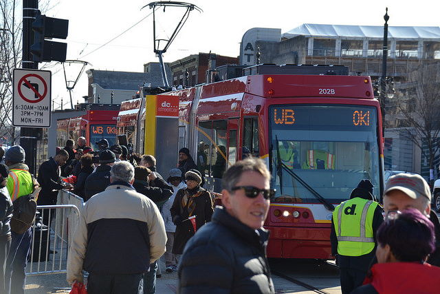 D.C. Streetcar makes its debut.