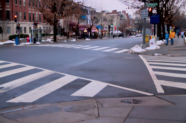 Connecticut Avenue, by the National Zoo