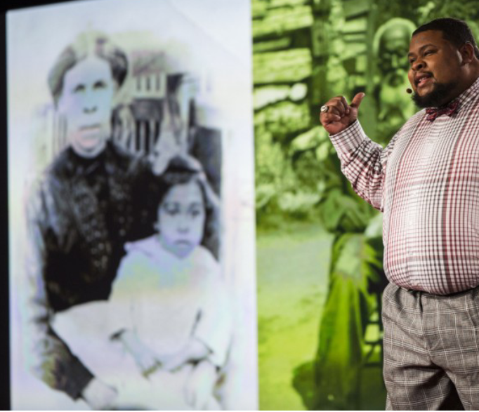 Michael W. Twitty, a TED fellow speaking at the 2016 conference in Vancouver on culinary justice, racial reconciliation and his journey to find his family history through food.  