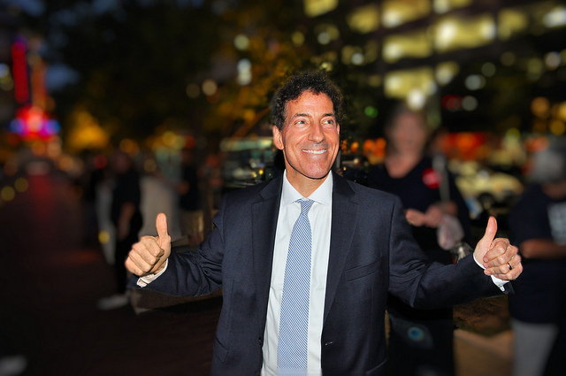 Congressman-elect Jamie Raskin of Maryland's District 8 during his campaign.